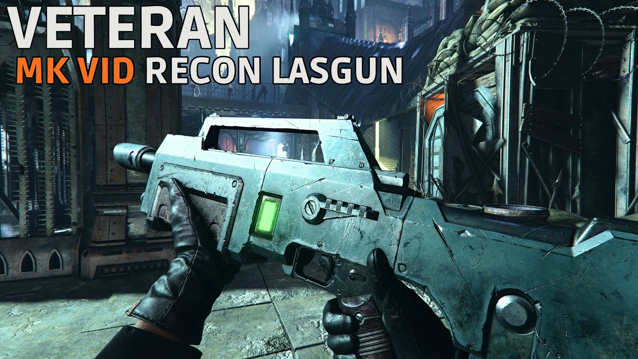 VETERAN MK VID RECON LASGUN IS AMAZING - Auric Maelstrom Gameplay | Darktide