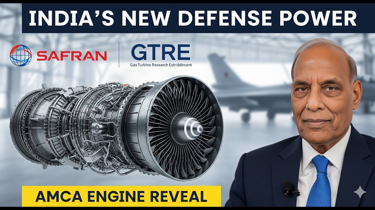 Defense Secretary Confirms Safran's Selection For AMCA Engine Co Development With GTRE