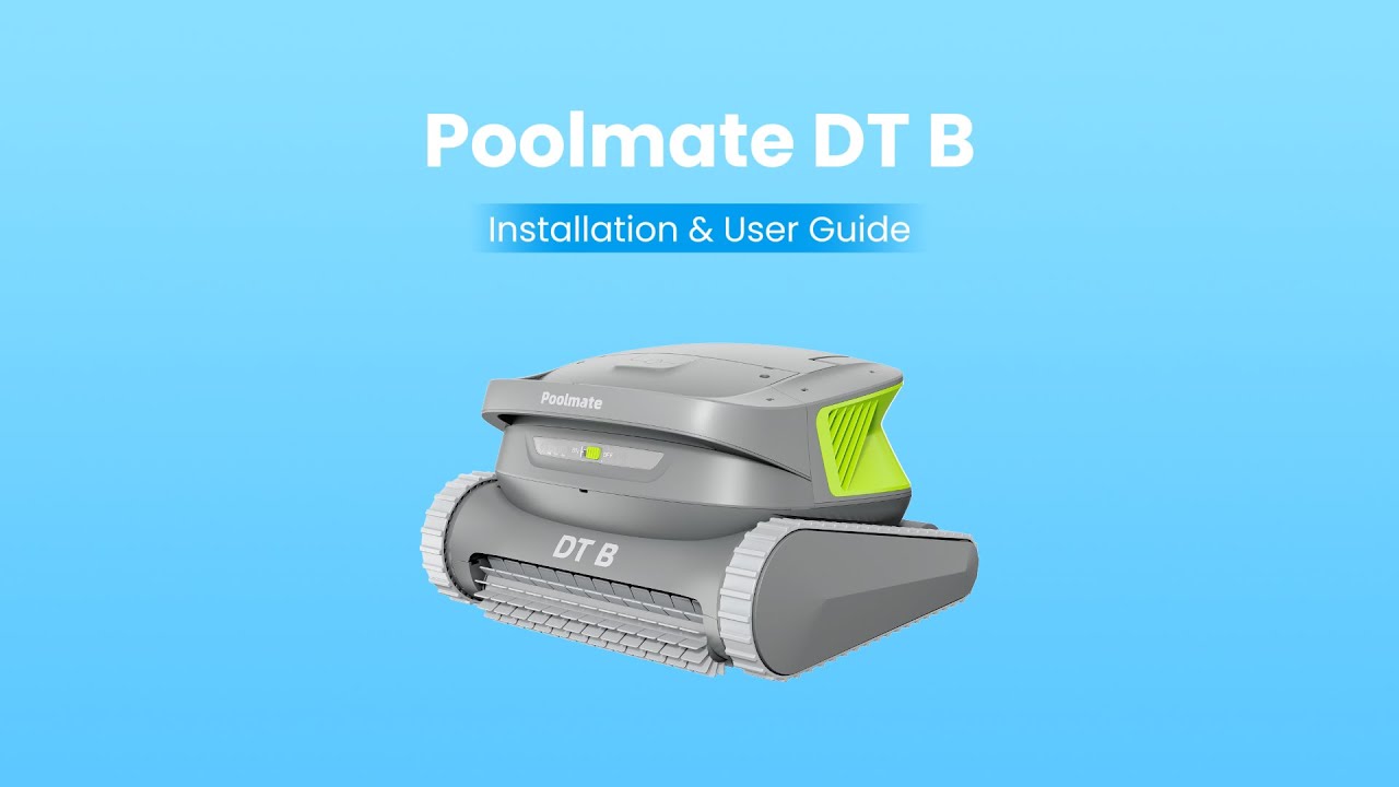 Step-by-Step Guide to Using Poolmate DT B, Easily Master Pool Cleaning!| Poolmate Robot Pool Cleaner