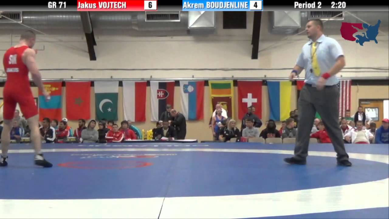 71 KG R16 - Jakus Vojtech (SVK) vs Akrem Boudjenline (ALG)