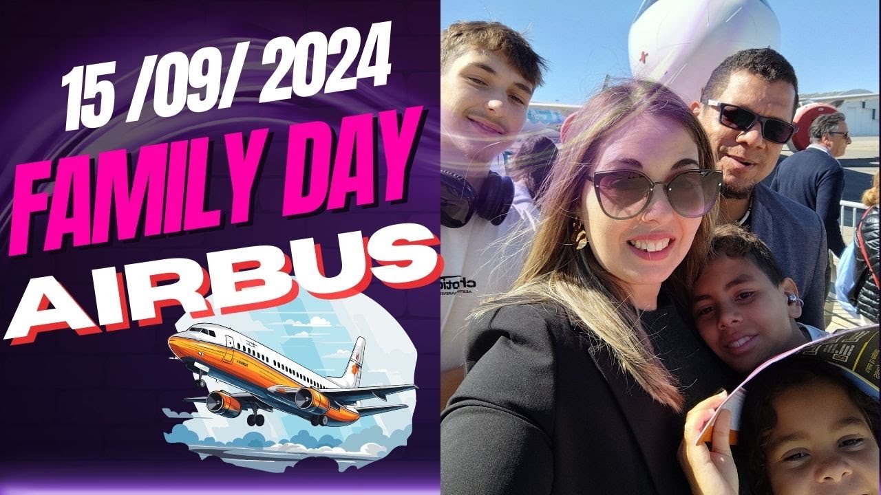 FAMILY DAY AIRBUS  mostrando o meu trabalho!!!!