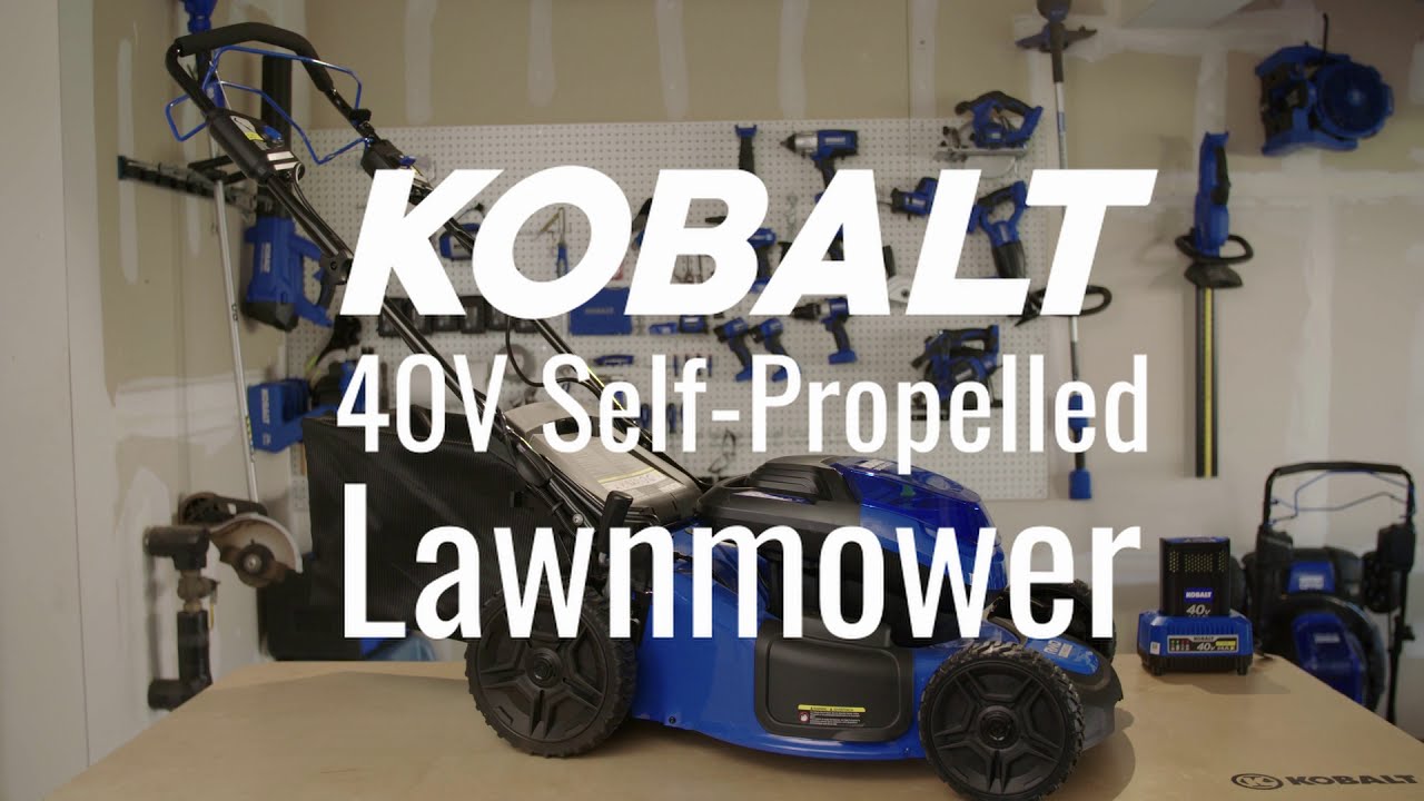 Kobalt Tools: 40V Lawn Mower Unboxing