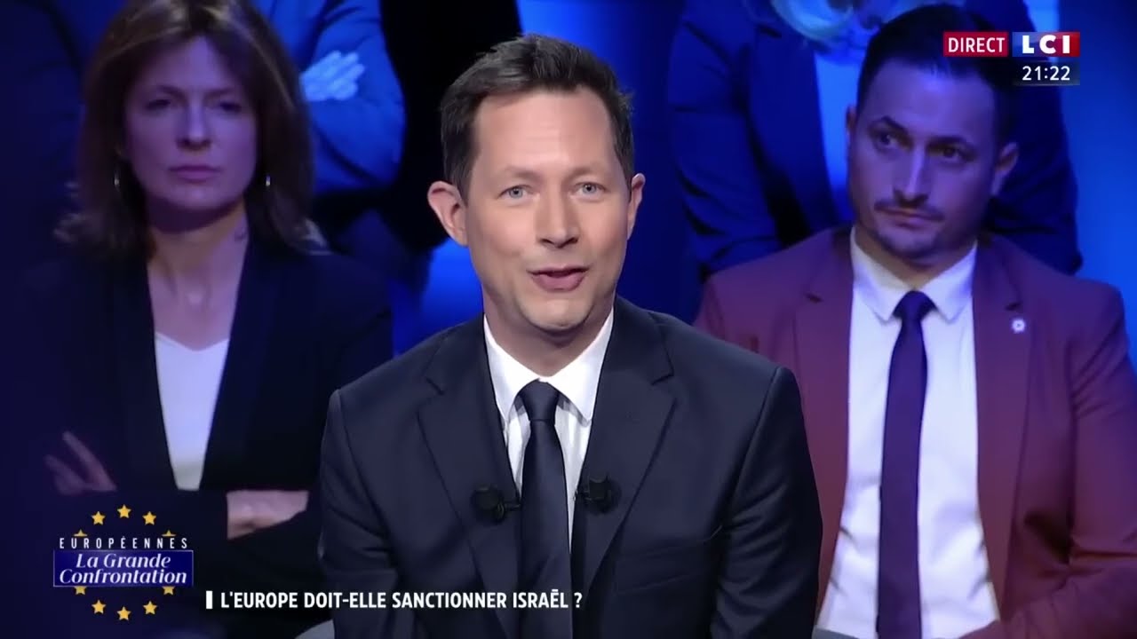 François-Xavier Bellamy dans le débat des têtes de liste sur LCI