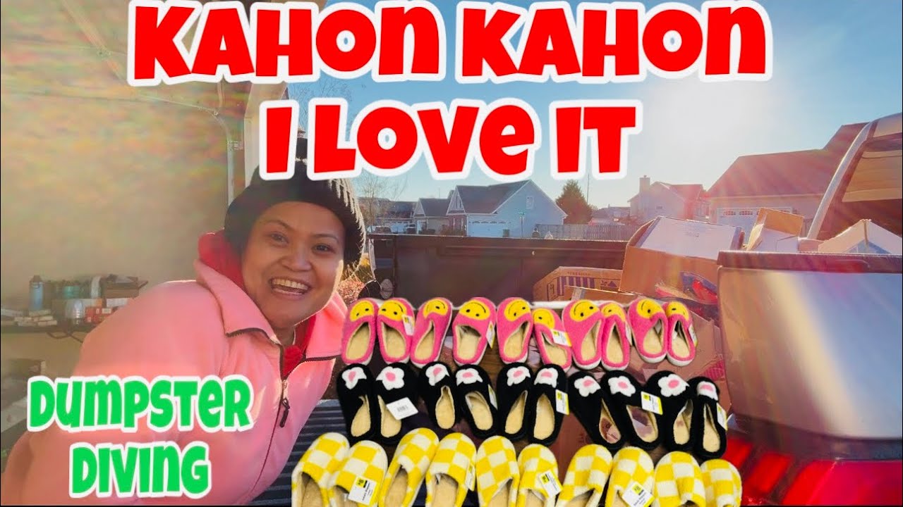 DUMPSTER DIVING/BUTI NALANG TRUCK ANG DALA KO KAYA NAHAKOT NAMIN LAHAT #dumpsterdiving #jackpot