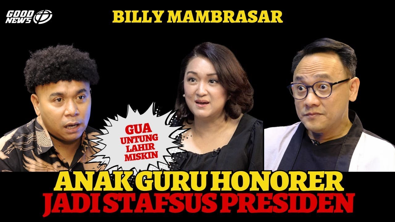 BILLY MAMBRASAR - ANAK GURU HONORER JADI STAFSUS PRESIDEN #stafsuspresiden #jokowi  #kreatif