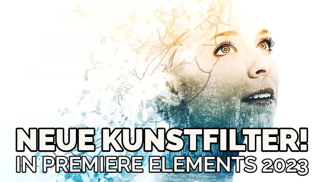 Die neuen Kunstfilter in Adobe Premiere Elements 2023!