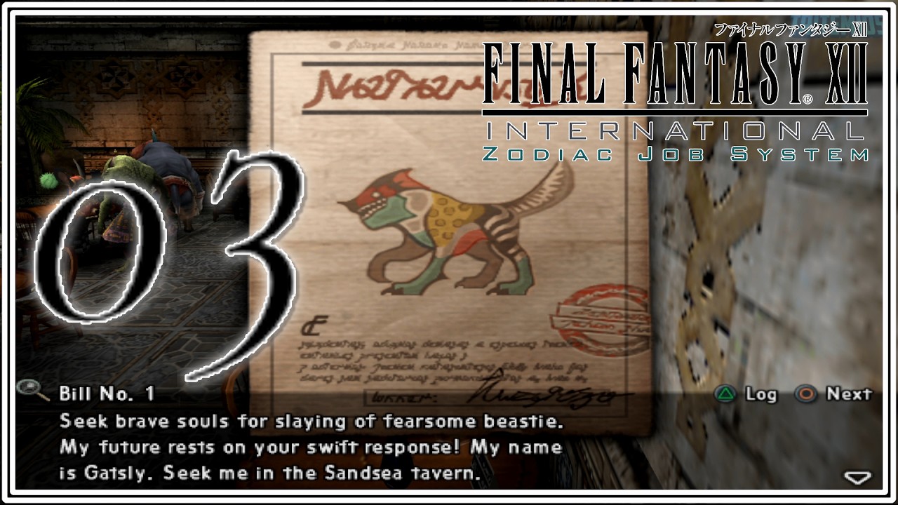 Final Fantasy XII IZJS #03 - Clan Centurio, Old Dalan & Thextera Hunt - (No Commentary)