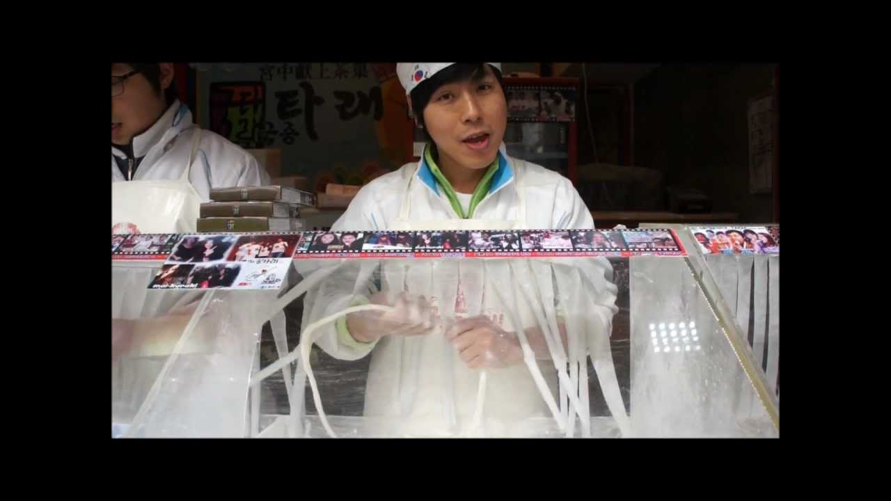 龍のひげ（韓国はちみつのお菓子）