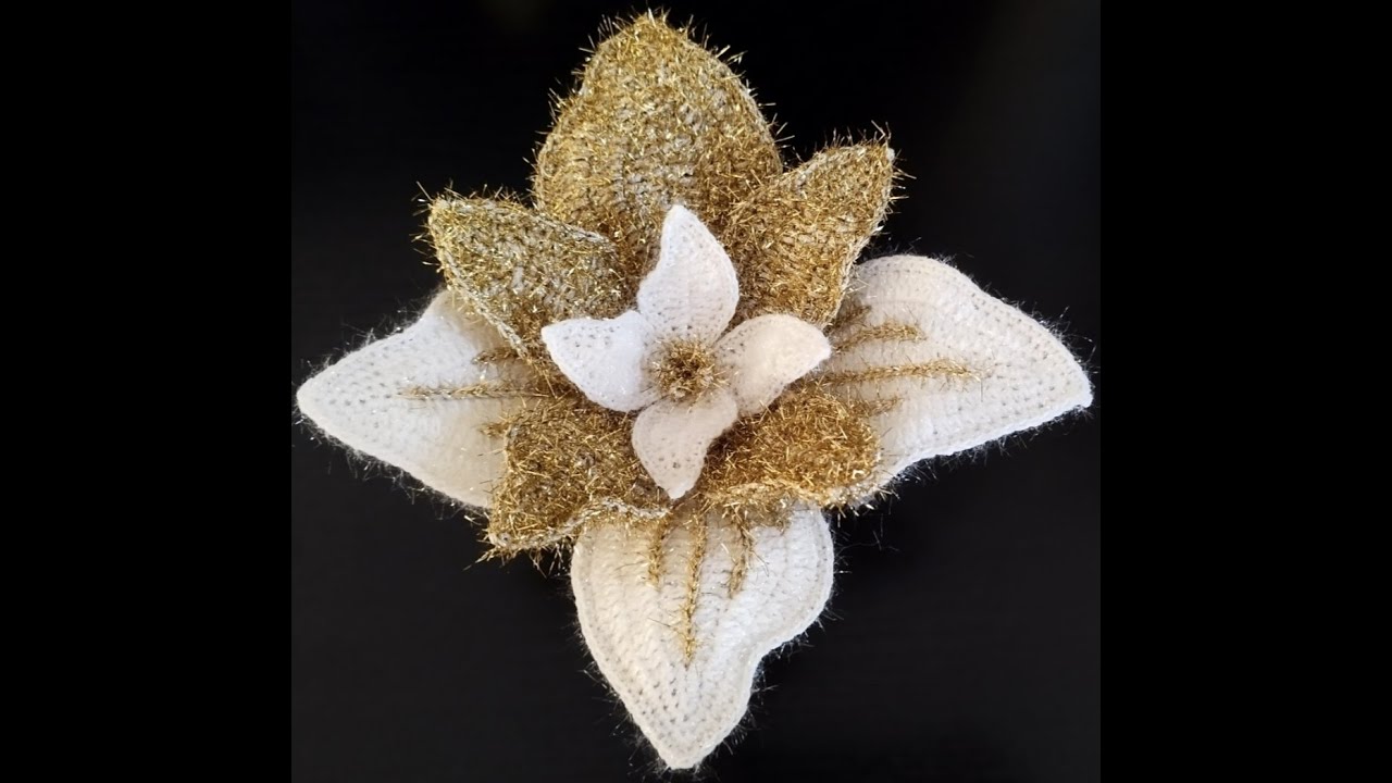 Crochet Christmas Tree ornament step by step/Ornament de brad crosetat pas cu pas