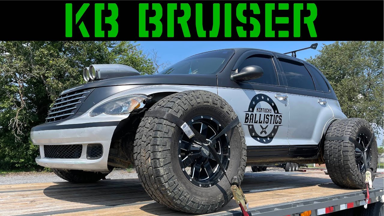 Transporting the Kentucky Ballistics monster PT Cruiser!