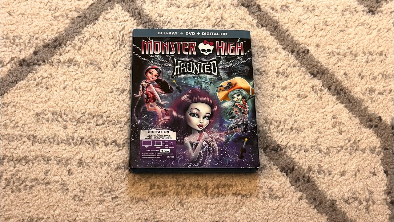 Opening to Monster High: Haunted 2015 DVD