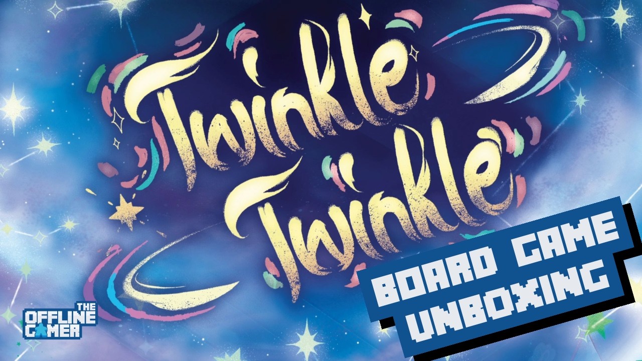 ⭐🌌 TWINKLE TWINKLE Unboxing – A Gorgeous Transparent Tile Game That's Truly Out of This World! 🪐✨
