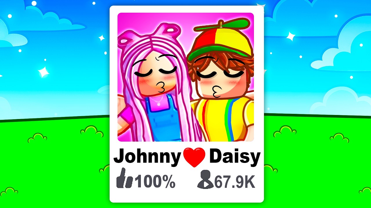 Playing Johnny and Daisy LOVE GAMES in Roblox!