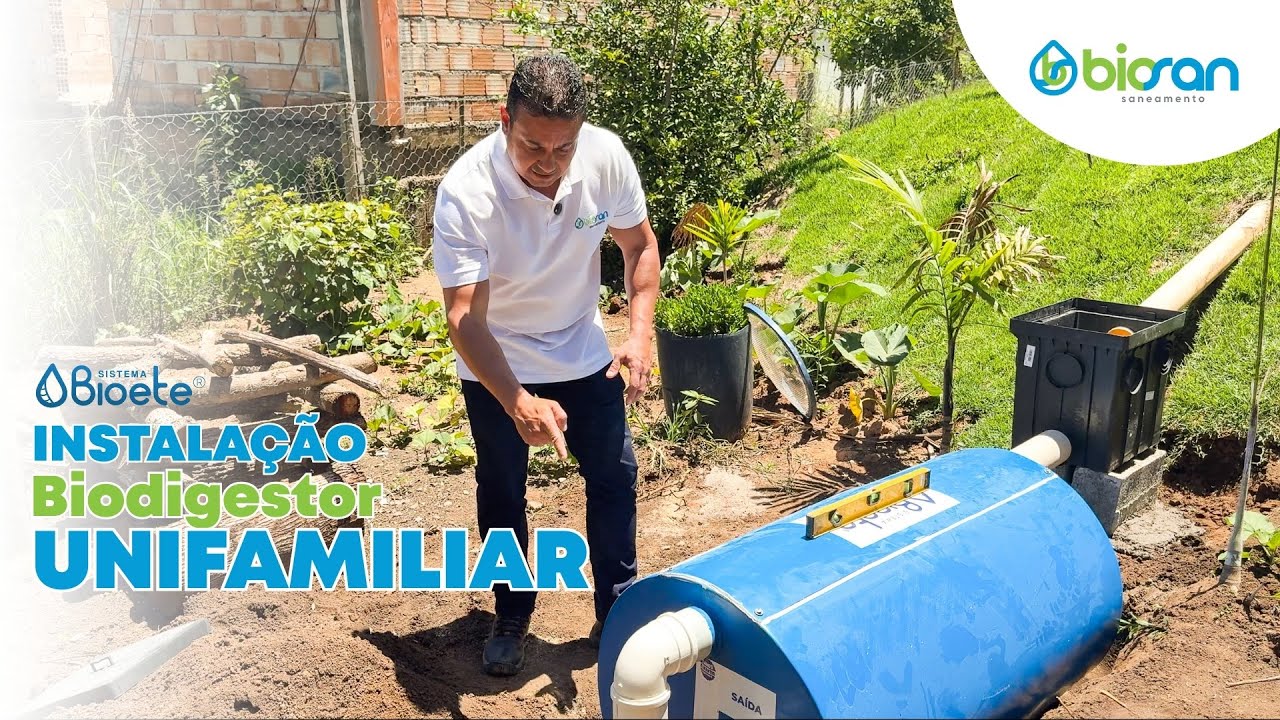 Ete Unifamiliar - Instalação [Tratamento de esgoto residencial passo a passo]