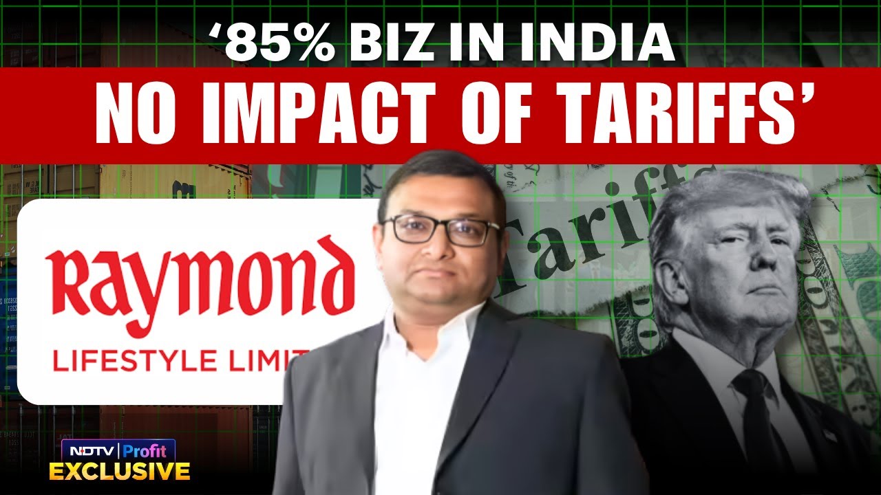 Avoid Knee Jerk Reaction: Raymond Group CFO Amit Agarwal On 50% Tariffs & Impact On Textile Exports