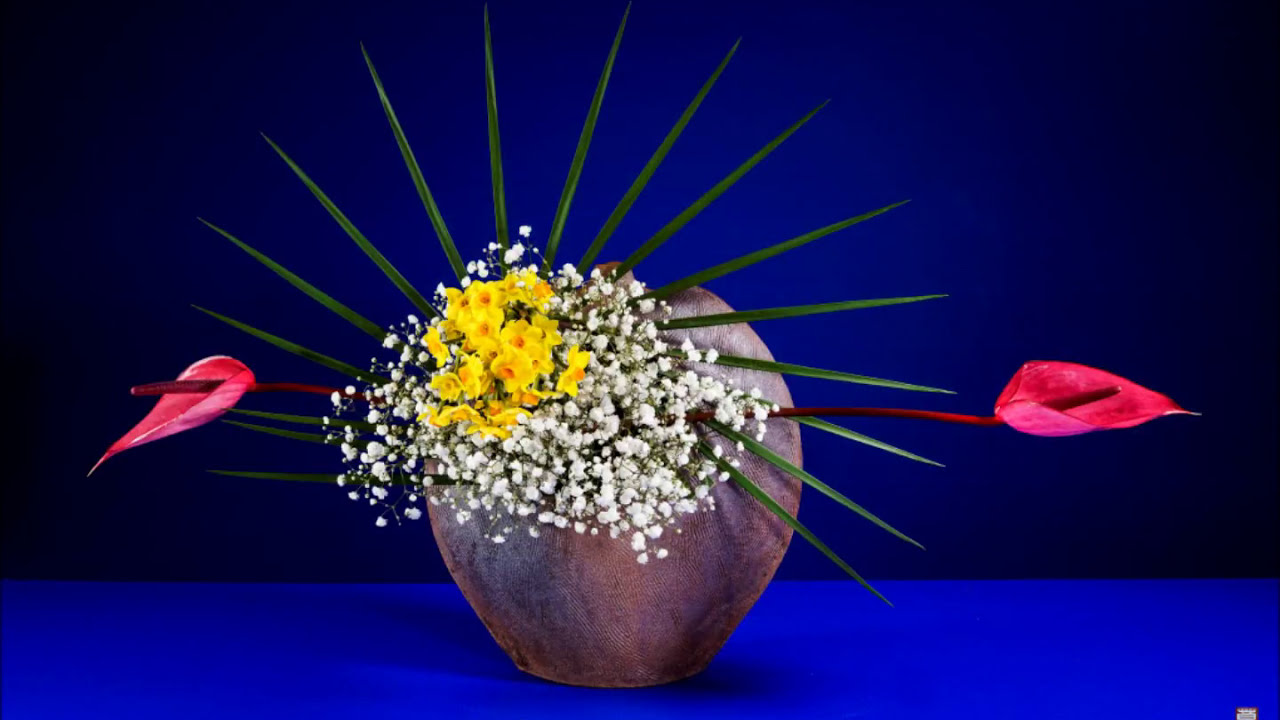 Sogetsu Ikebana 2017 Autumn-Winter Arrangements