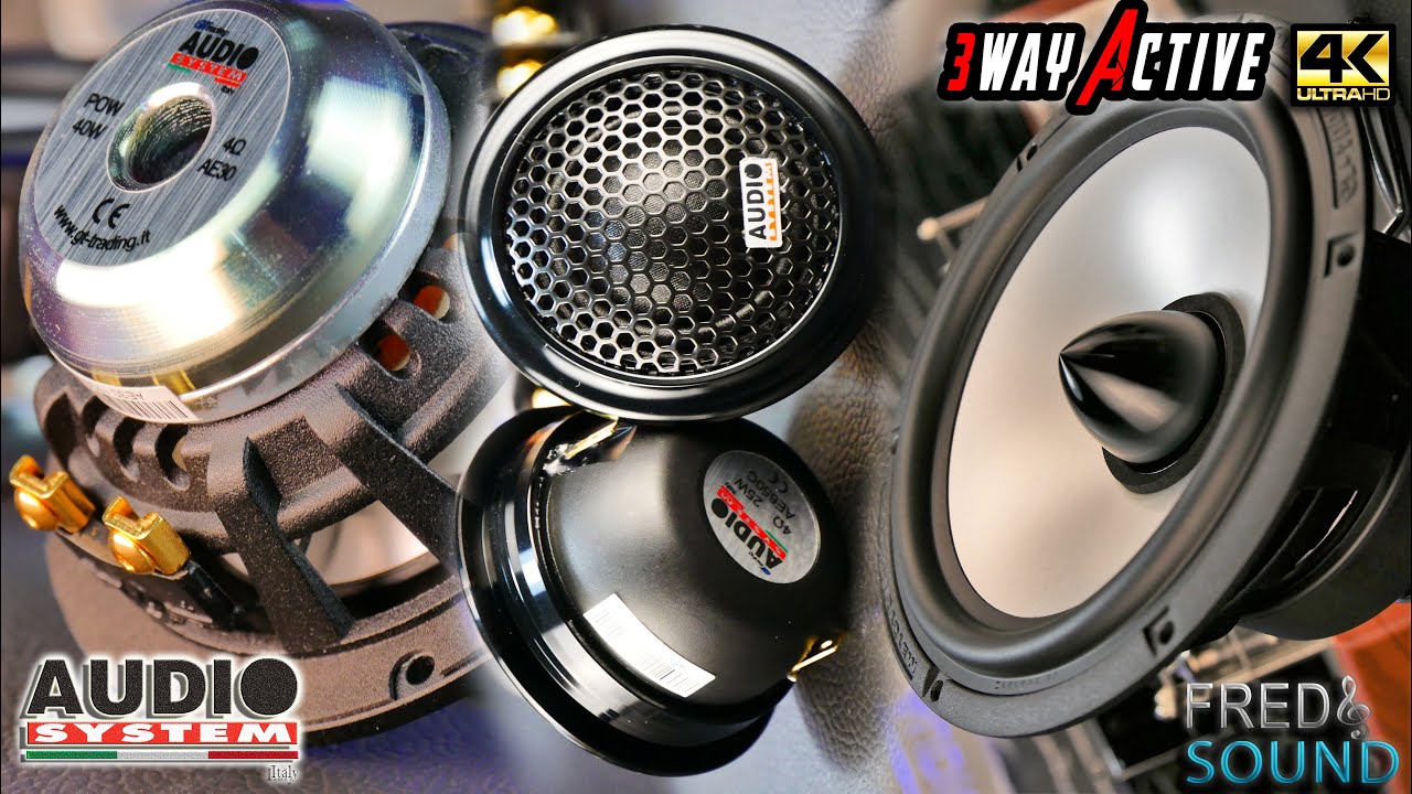 Audiosystem Italy AE650c + AE30 3 WAY ACTIVE Vs TWISTER F6-380 (FNS)