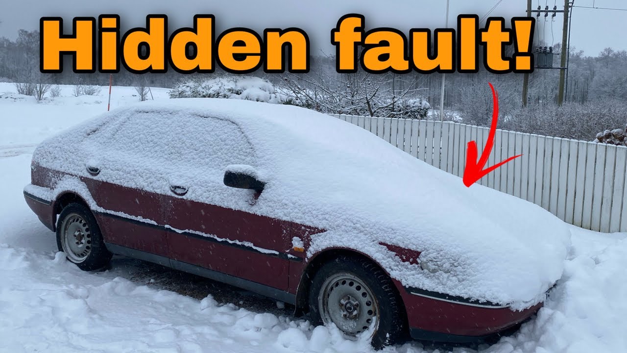 Will My $500 Winter Beater SAAB Beat the Snow? (almost ends badly!)