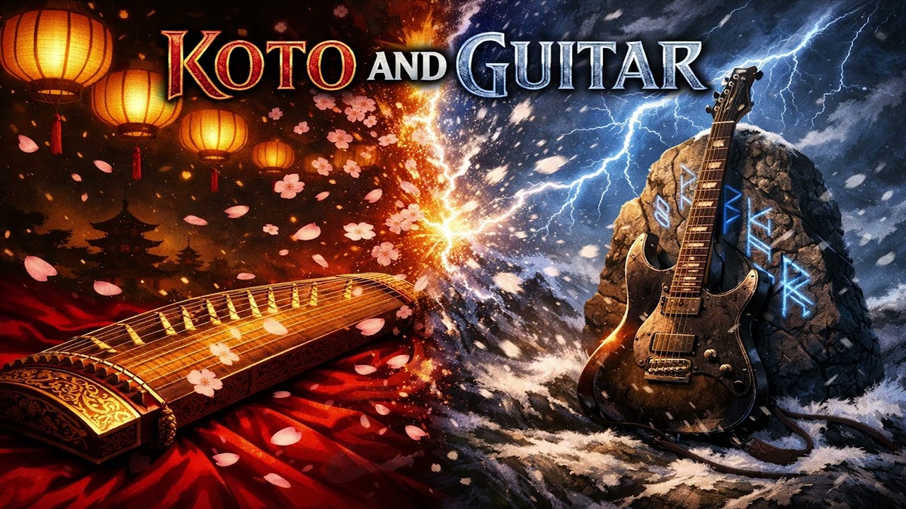 Koto And Guitar | Viking Folk Metal x Oriental Trap Fusion Instrumental