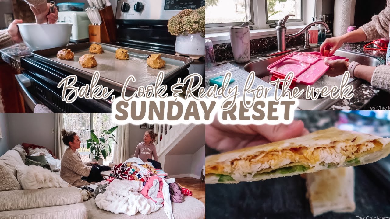 SUNDAY RESET ROUTINE| Cozy Sunday Vlog| Tres Chic Mama