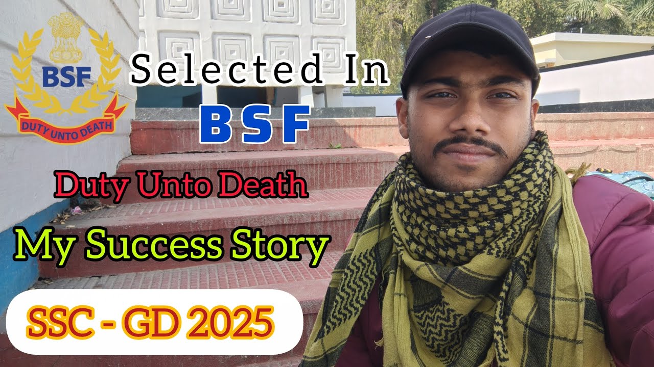 Dream Come True , Selected In BSF 🇮🇳 #sscgd #bsf #bsftraining #sscgd2025 #capf #viralvideo #army 