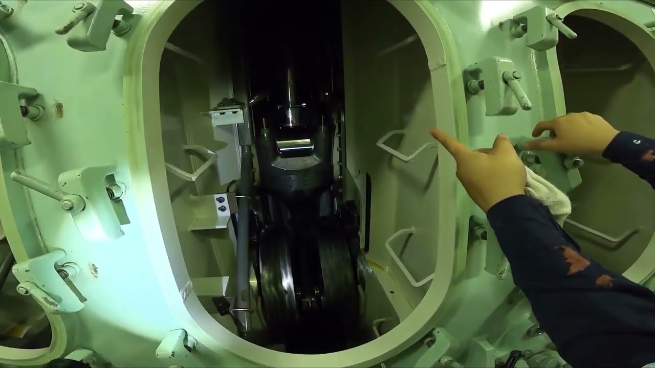 Main Engine Crankshaft Deflection Test on a Ship