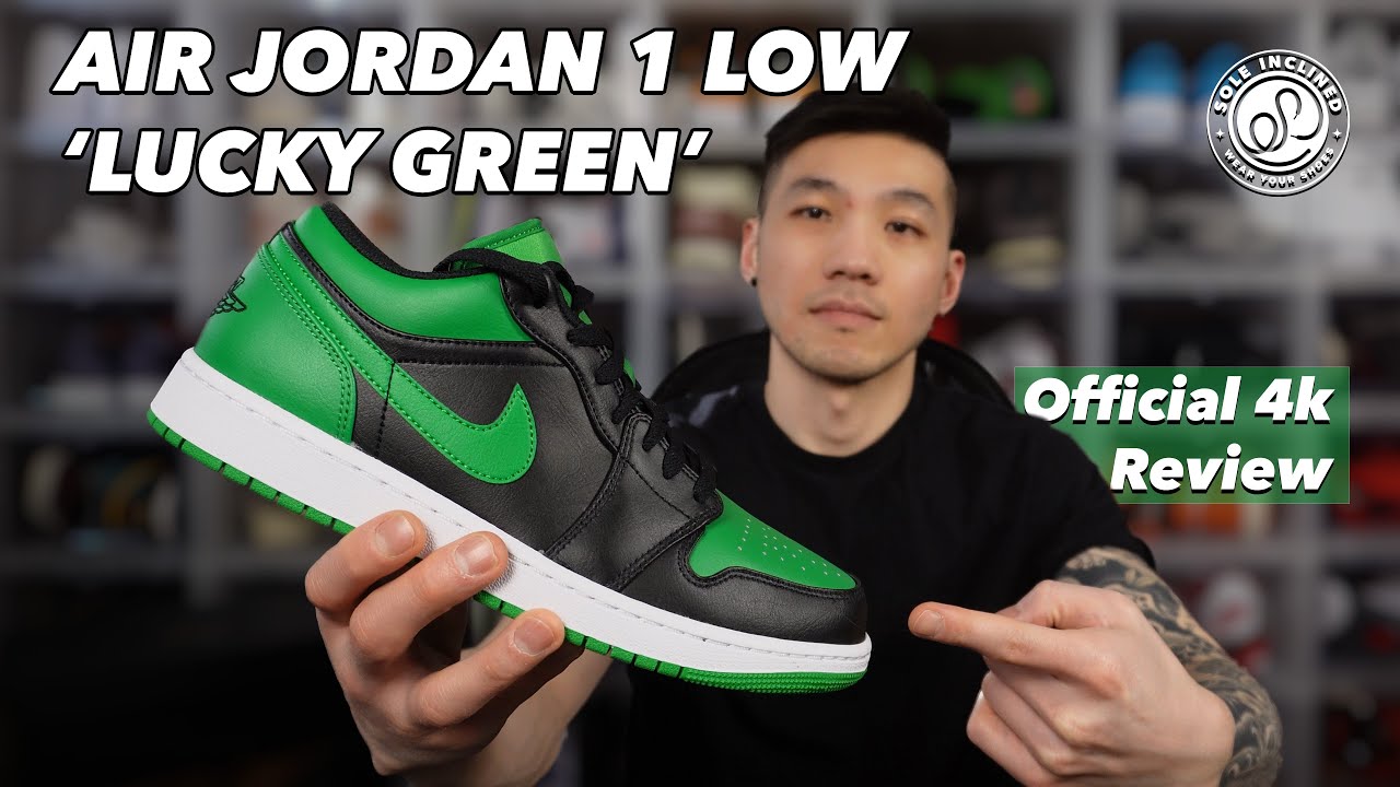 The Air Jordan 1 Low 'Lucky Green' is a nice colorway...but I didn't need them.