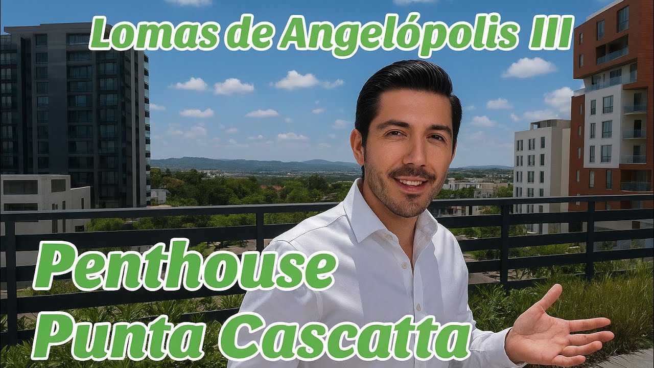 Penthouse de Lujo en Punta Cascatta | Vive en lo Más Exclusivo de Lomas de Angelópolis III