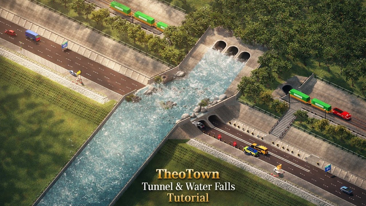 How To Make Tunnel More Great in Theotown.