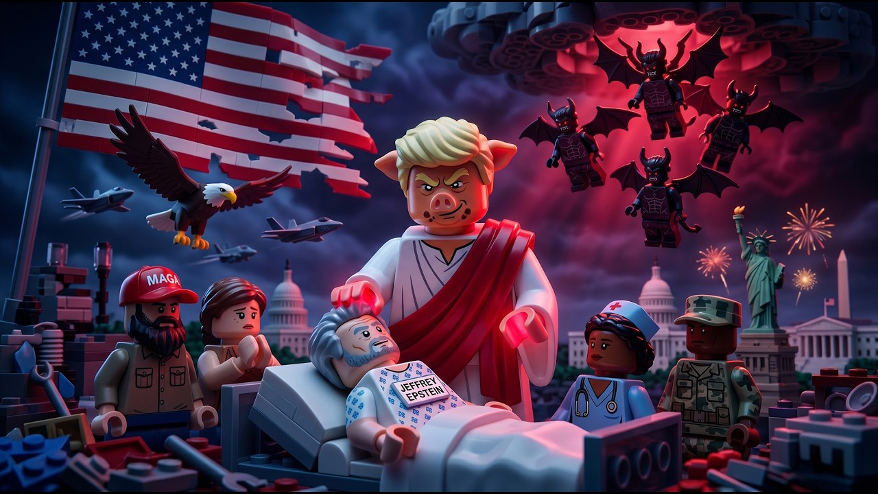 New LEGO Video from IRAN | Wake Up America!