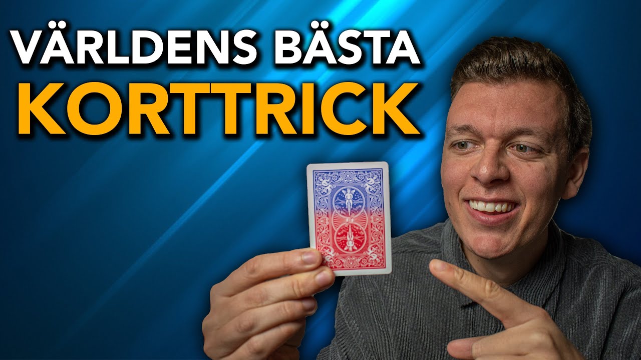 VISAR VÄRLDENS BÄSTA KORRTRICK