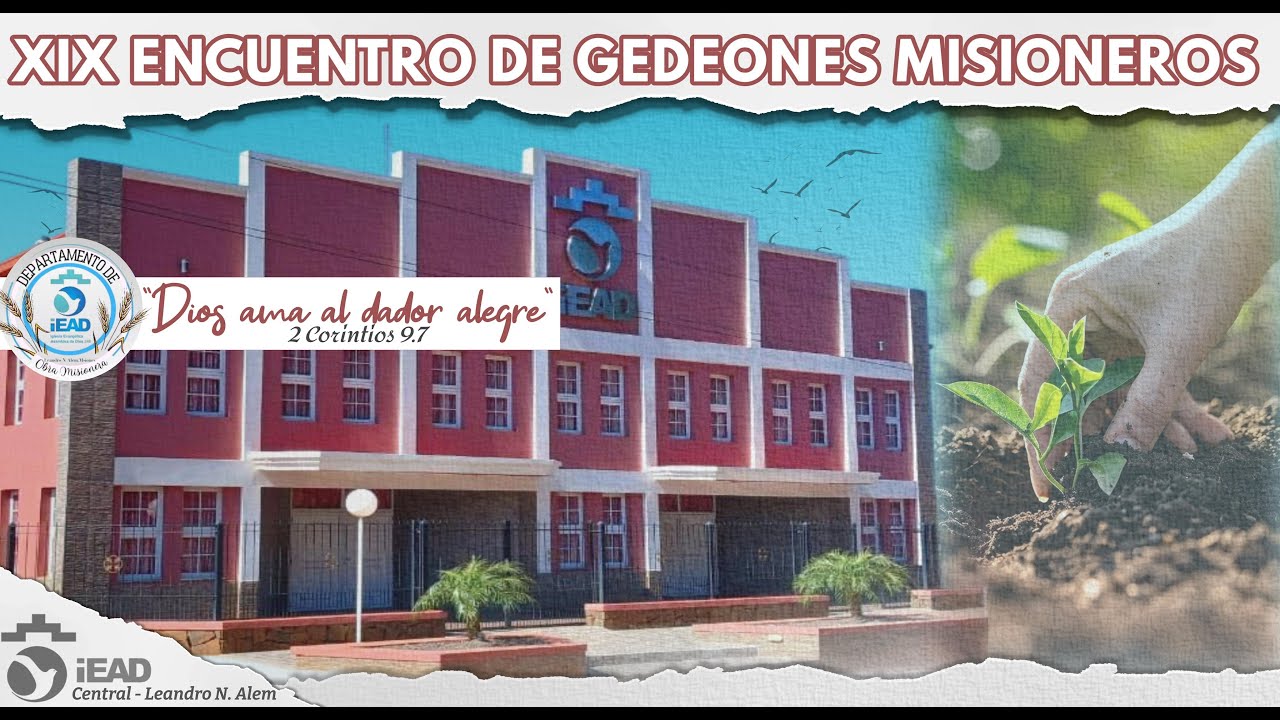 XIX ENCUENTRO DE GEDEONES MISIONEROS - Jueves 10/10/24
