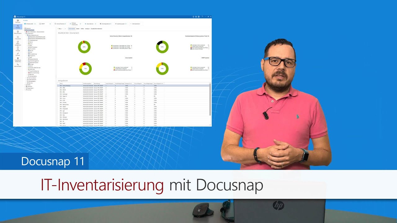 Docusnap 11 Video-Tutorial: IT-Inventarisierung