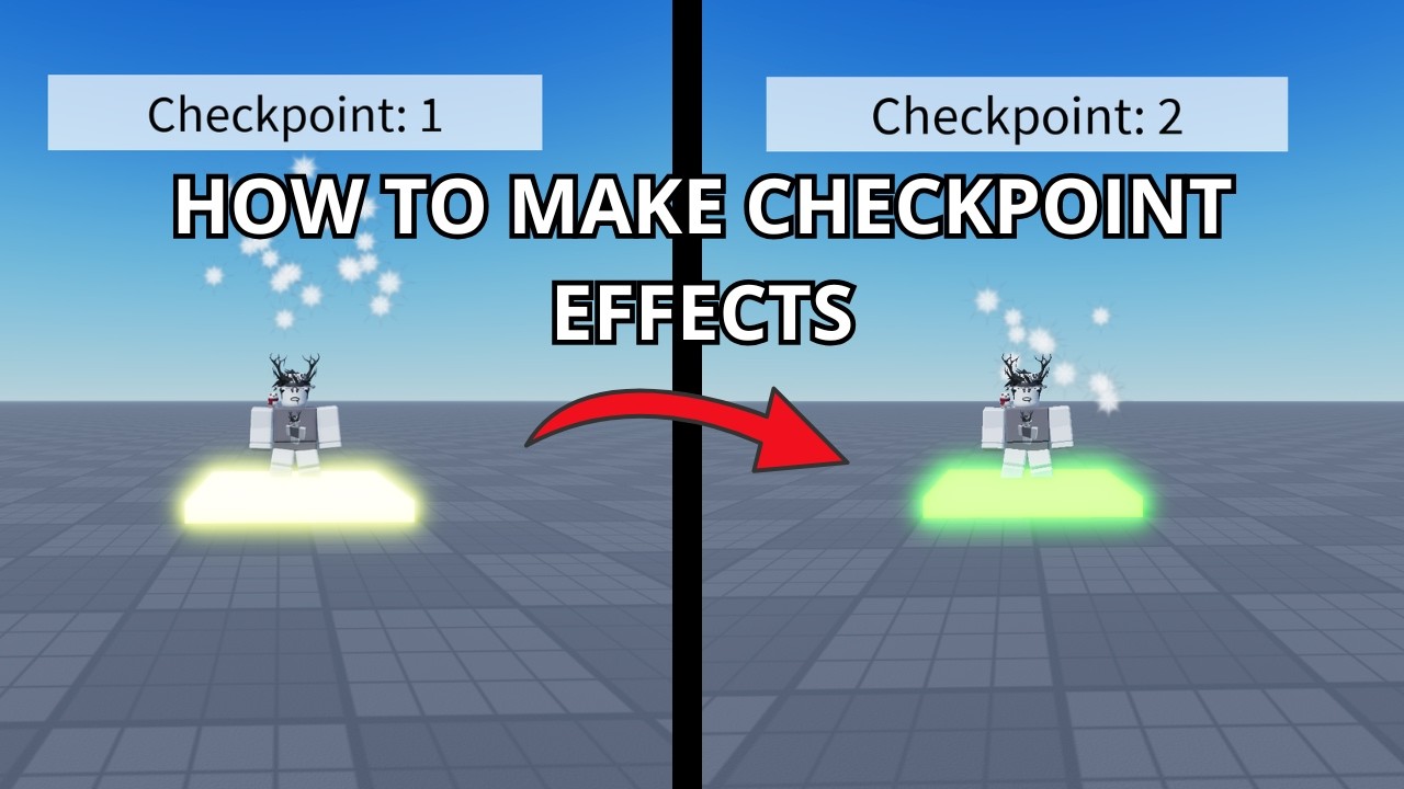 How To Make Checkpoint Effects | ROBLOX STUDIO (2026) (Part 2)