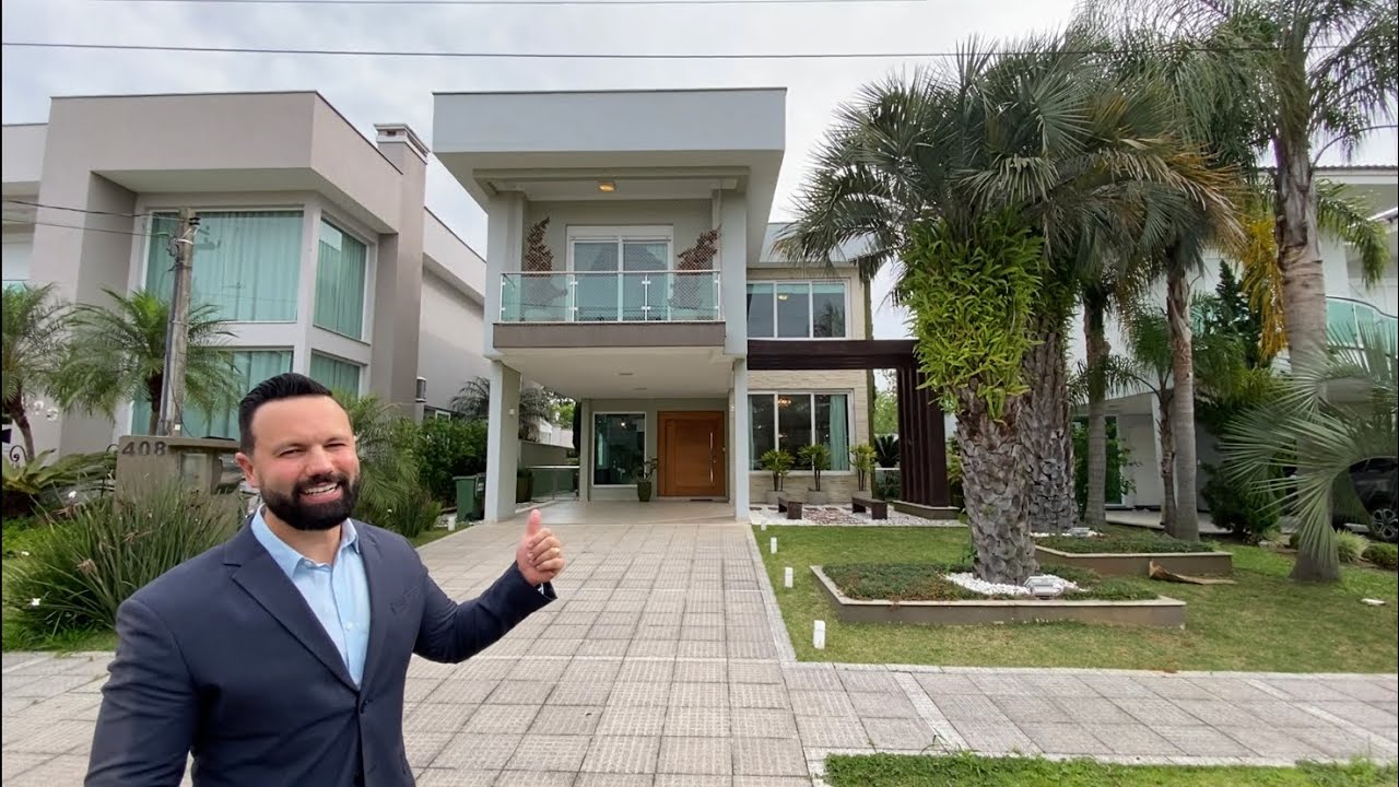 Casa Incrível no Condomínio Fechado Alphaville Gravataí - R$ 1.690.000