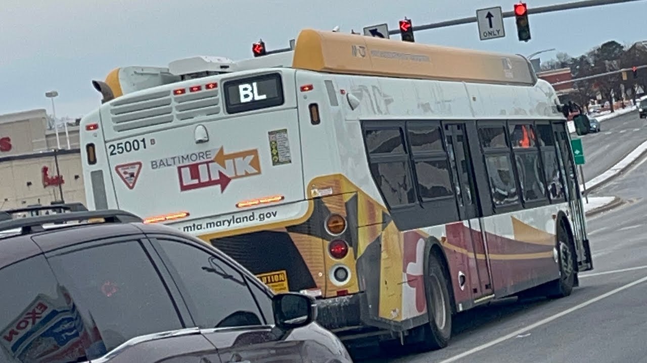 (NEW!!) MTA Maryland: 2025 New Flyer XDE40 25001 - CityLink Blue