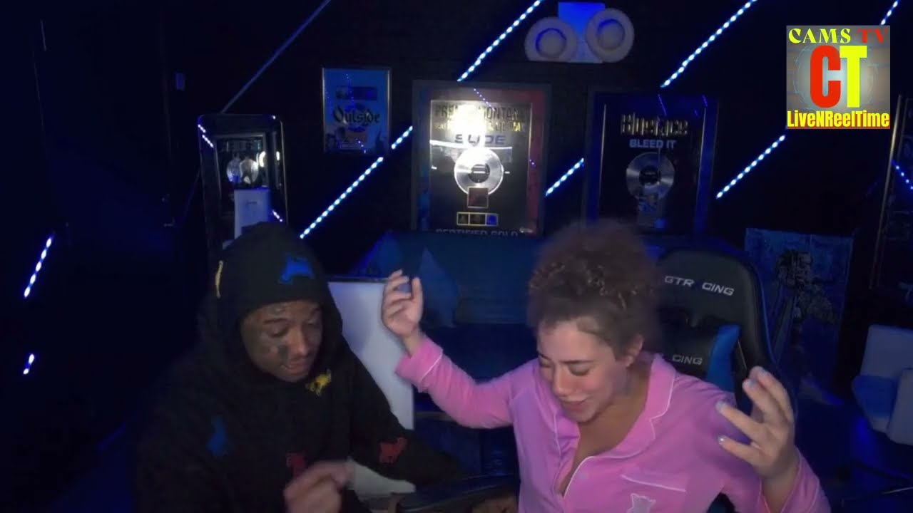 Blueface Return Home To Nevaeh After Viral Fight With Chrisean Nevaeh Says She Can't Leave Blueface