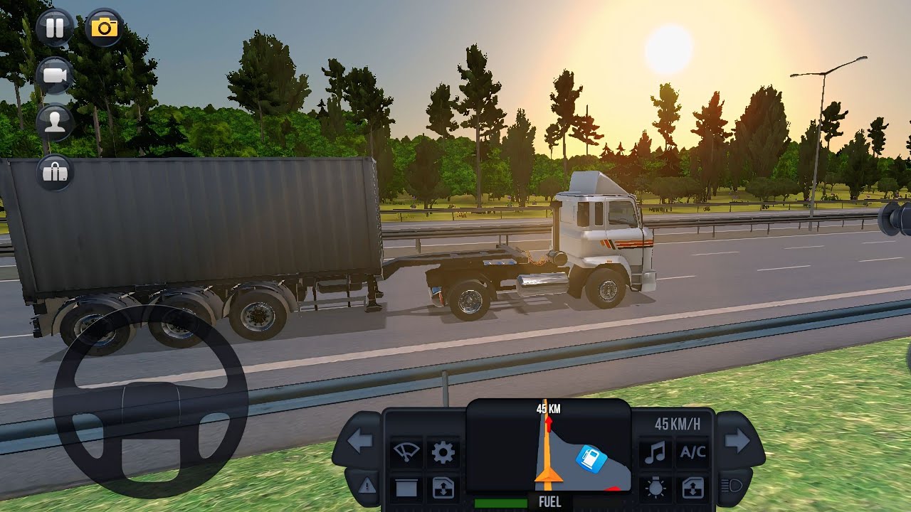 Truck simulator ultimate : Afternoon driving 🚛🚛#trucksimulatorultimate 