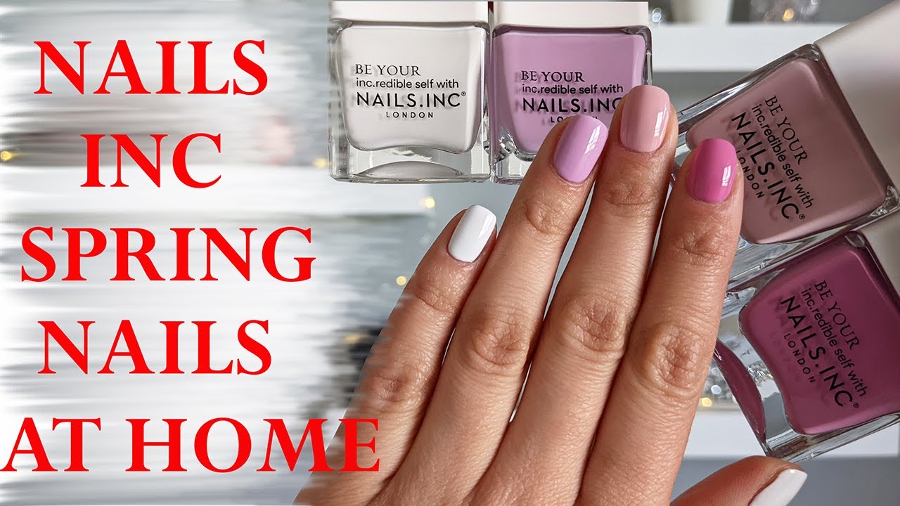 NAILS.INC SPRING NAIL POLISH SET | Application + Wear Test | Perfect Nails at Home