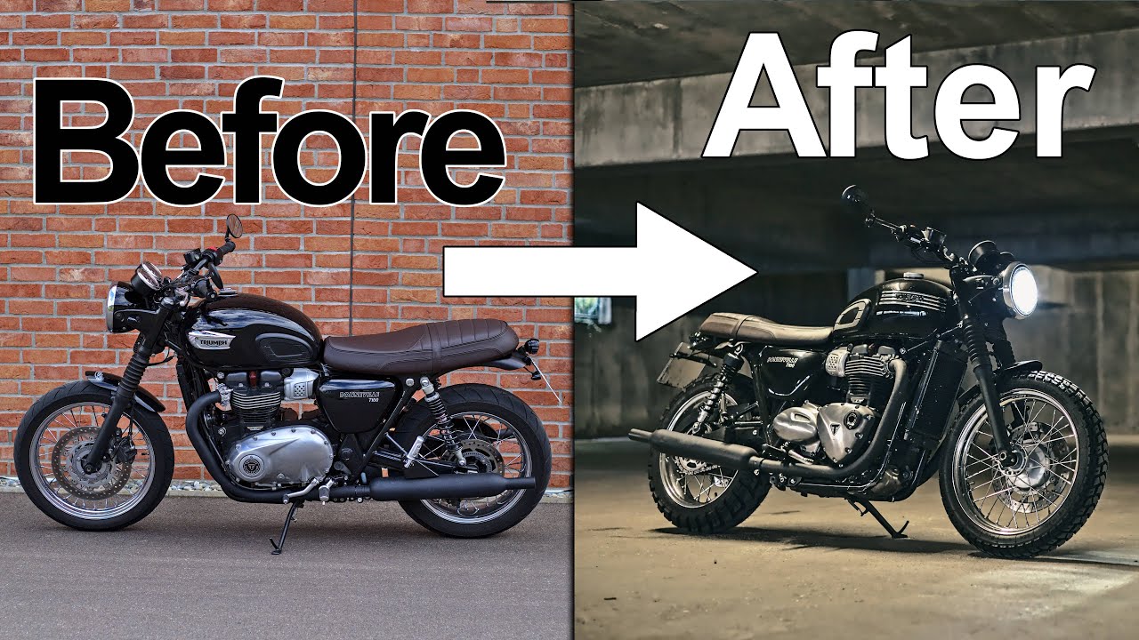 Kleine Umbauteile - große Wirkung | Triumph Bonneville T100