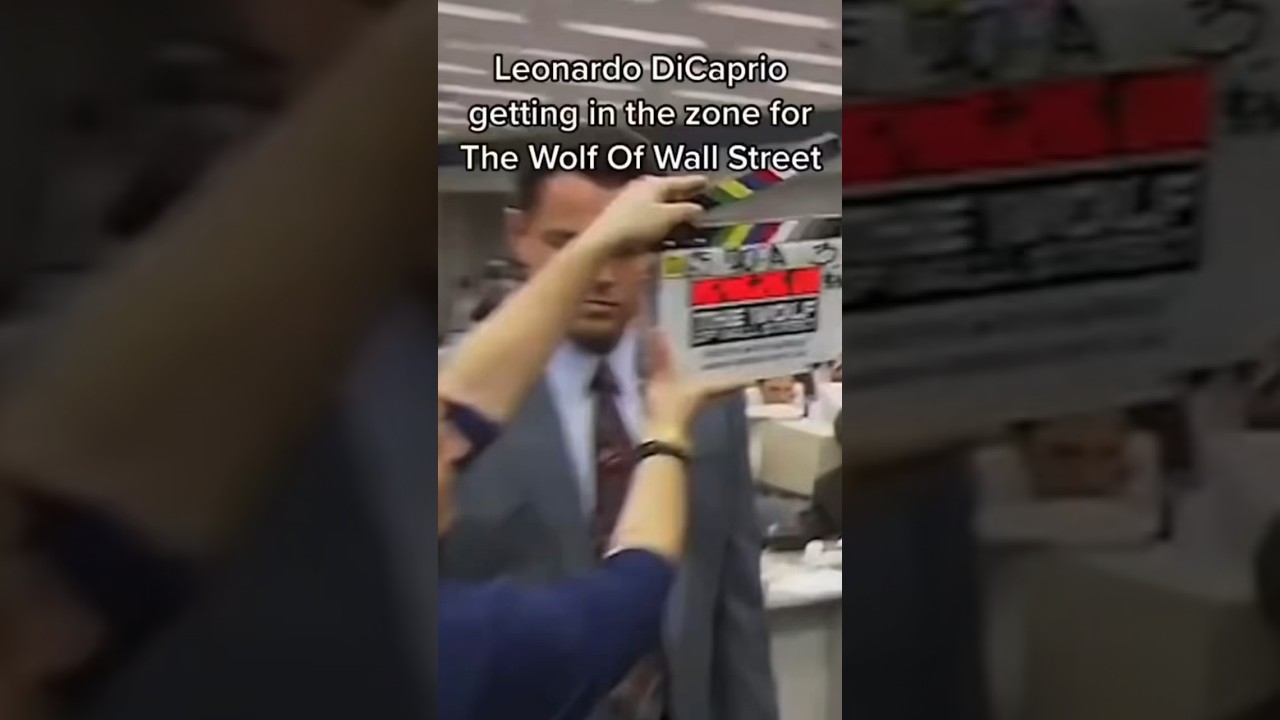 Behind the scenes of 'The Wolf of Wall Street' #wolfofwallstreet #leonardodicaprio #jordanbelfort