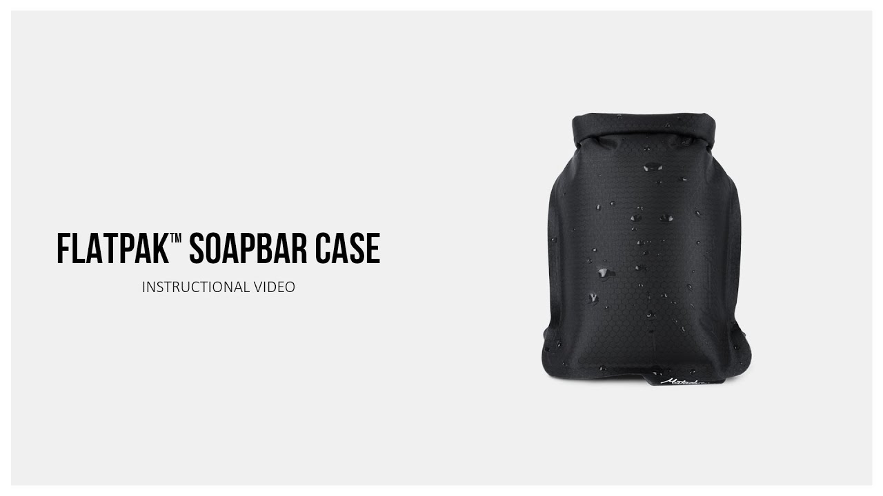 Matador Flatpak Soap Bar Case Demo