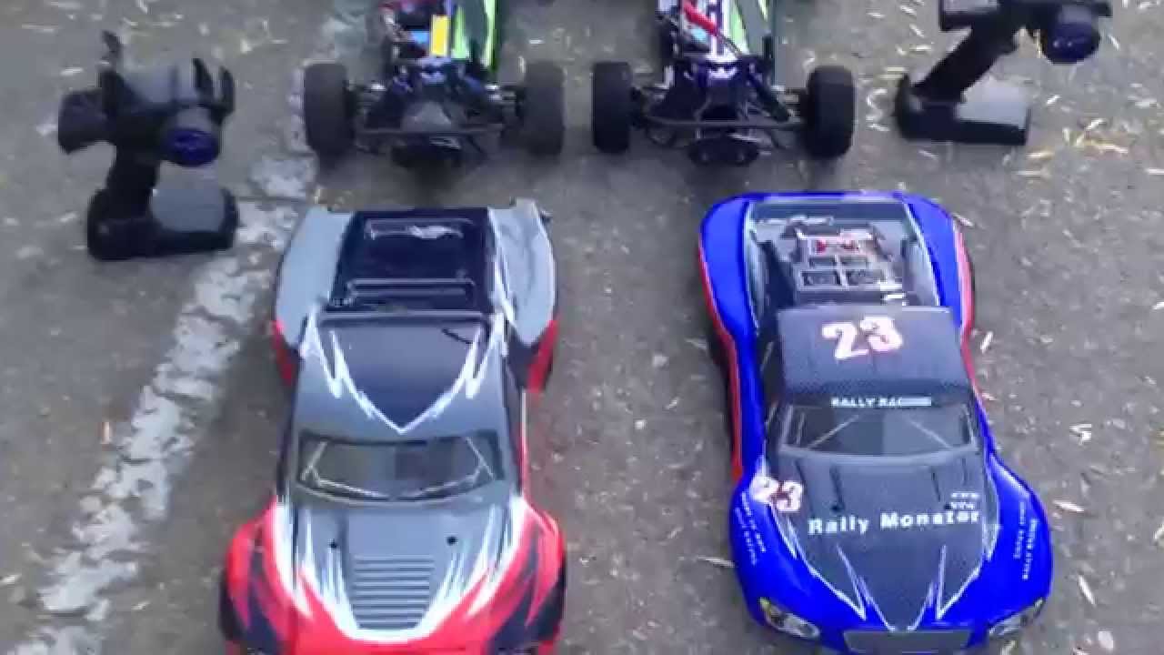 Exceed 1/10 Rally Monster Brushed vs Brushless বাংলা রিভিউ + First Run