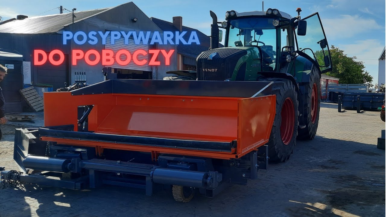 ☆MIR-RAD☆ Posypywarka do poboczy ✔Luki 1290✔