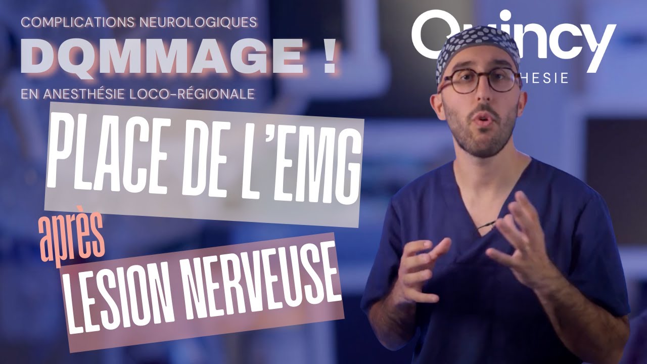 Sa place dans le bilan d’une lésion après ALR : EMG