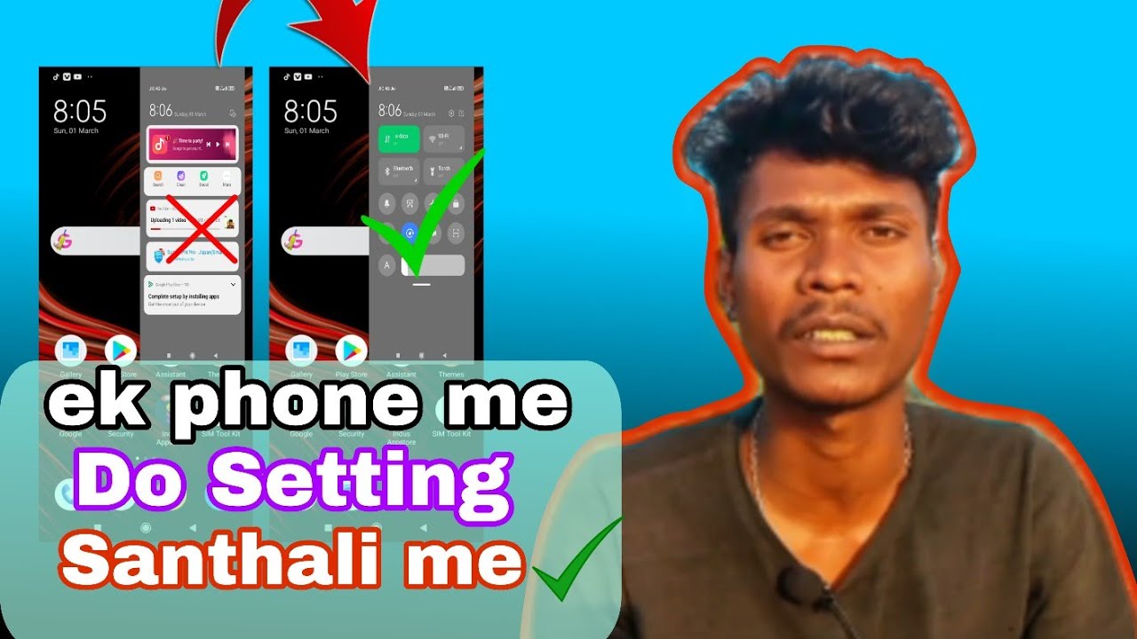 Ek Phone Me Do Setting New Video Ek Phone Me Ischol Daown New Santhali Video 