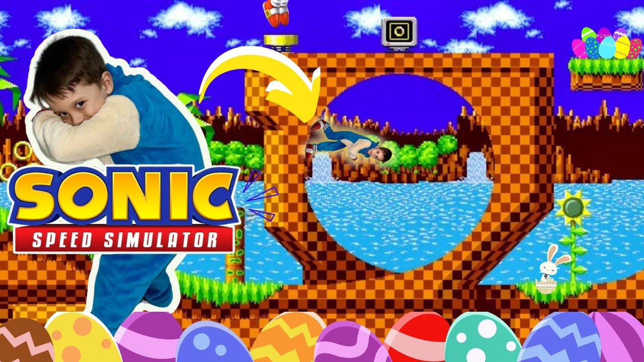 Joqs brinca com Sonic no Roblox: Aventura Veloz Sonic Speed Simulator com Convidado Especial