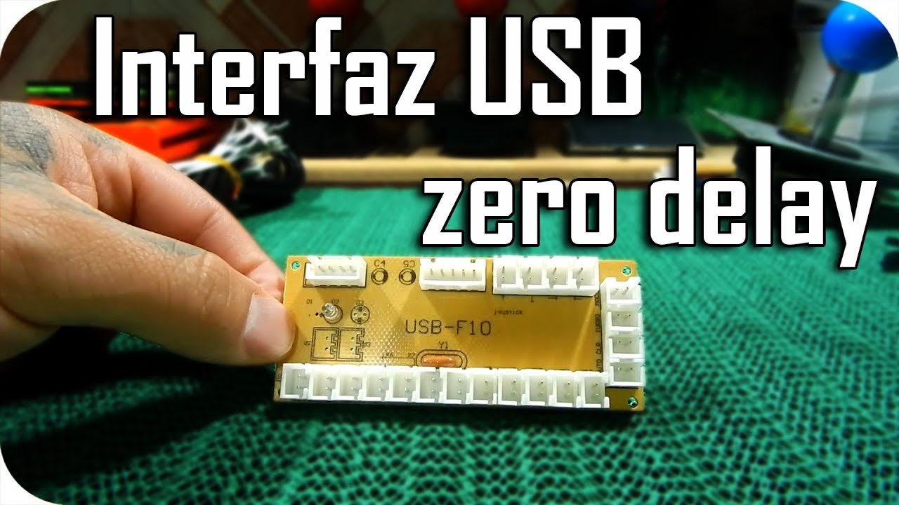 Interfaz USB de un jugador - Zero Delay | El Hendri
