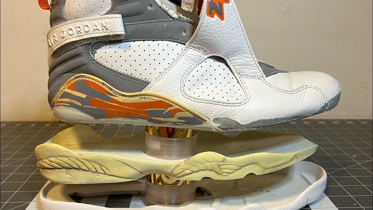 Air Jordan 8 “Stealth Orange Blaze” Full Restoration