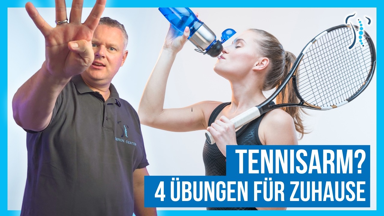 Tennisarm ohne Tennis? Die wahre Ursache sitzt woanders! 4 praktische Übungen